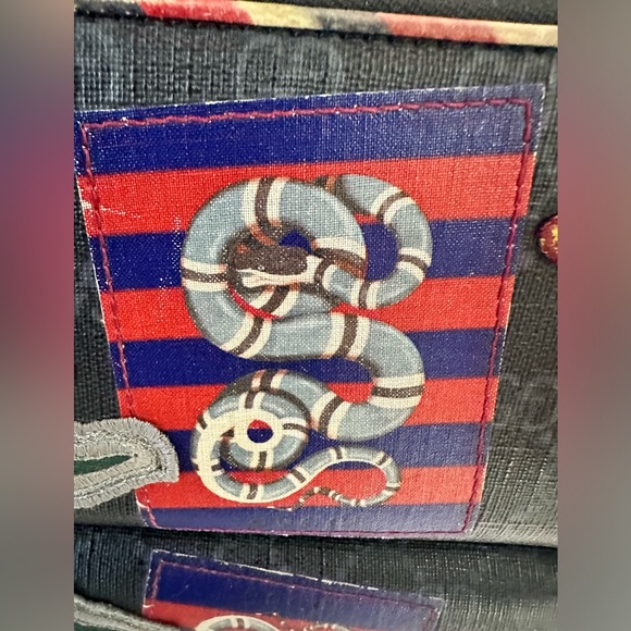 RARE LIMITED EDITION 👽🔥GUCCI Night Courrier GG Supreme Long Zip Around Wallet - Picture 4 of 16